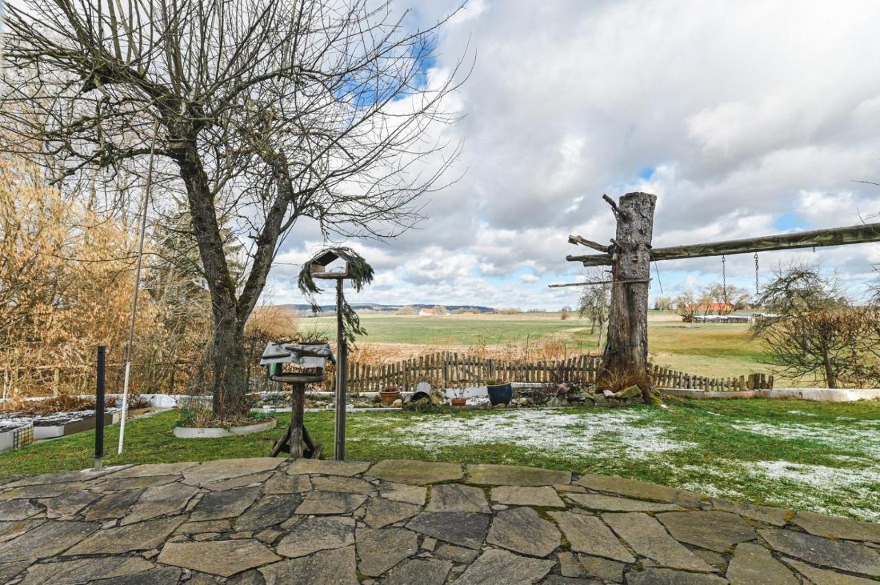 Ruhe Auf Dem Land 2 - Anni Lägenhet Aulendorf Exteriör bild