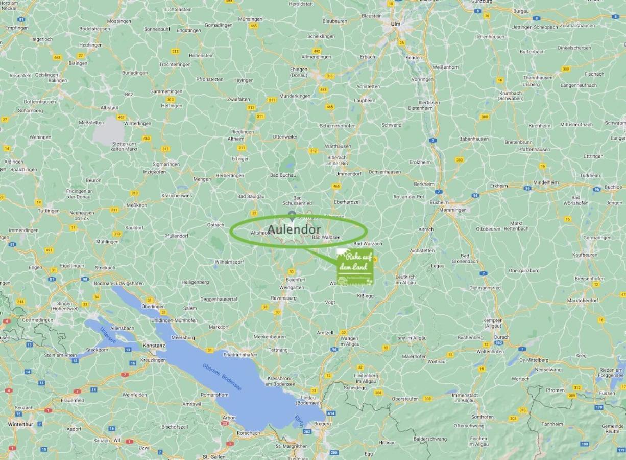 Ruhe Auf Dem Land 2 - Anni Lägenhet Aulendorf Exteriör bild